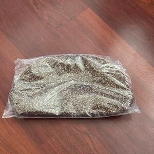 Tarte Glitter Cosmetic Bag - Gold and Black